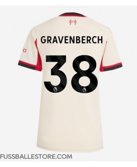 Günstige Liverpool Ryan Gravenberch #38 Auswärtstrikot Damen 2025-26 Kurzarm